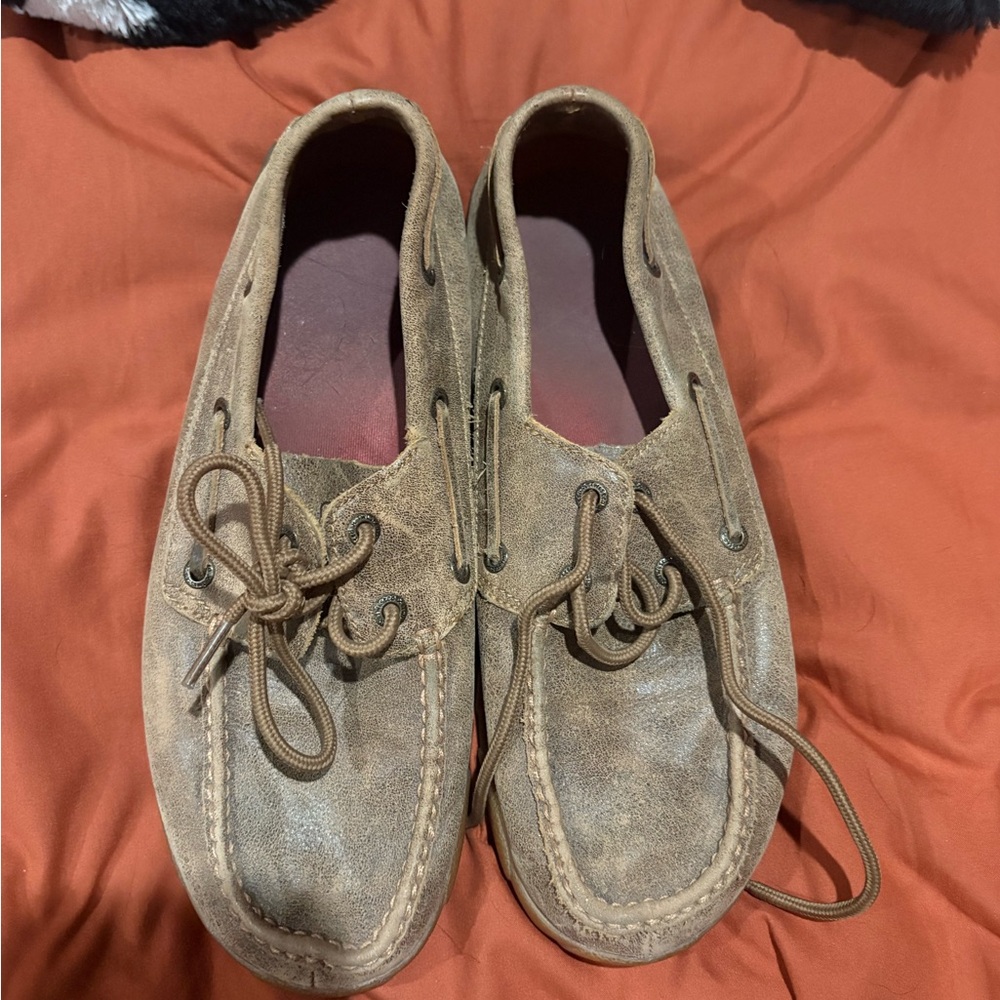 Twisted X Men's Brown Boat Shoes